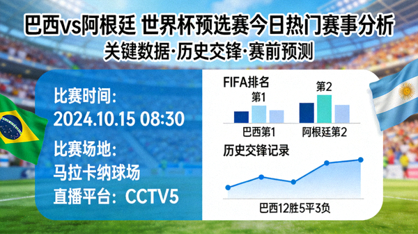 巴西 vs 阿根廷 世界杯预选赛 今日热门赛事分析图片