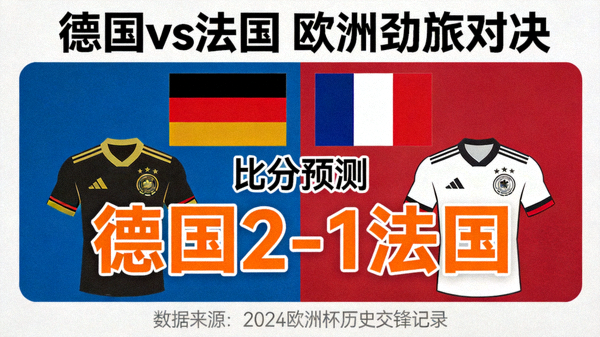 德国 vs 法国 欧洲劲旅对决 比分预测卡片
